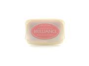 Tsukineko Brilliance Archival Pigment Ink pearlescent coral 3.75 in. x 2.625 in. pad