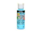 DecoArt Crafters Acrylic 2 oz island blue [Pack of 12]