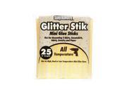 Surebonder Glitter Stik Mini Glue Sticks opalescent 4 in. x .27 in. pack of 25