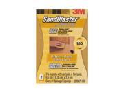 3M SandBlaster Sanding Pads or Standing Sponges 180 grit sanding sponge [Pack of 4]