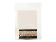 Canvas Corp Packaged Cards and Envelopes gift cards with envelopes ivory 2 1 2 in. x 3 1 2 in. pack of 8