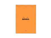 Rhodia Classic French Paper Pads ruled with margin 8 1 4 in. x 11 3 4 in. orange