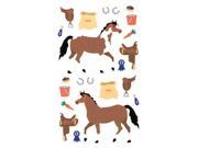 Mrs. Grossman s Giant Sticker Packs standard horse tack 3 sheets