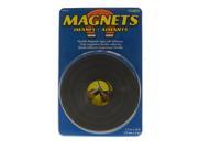 The Magnet Source Flexible Magnetic Strips with Adhesive 1 2 in. x 10 ft. [Pack of 4]