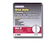 Surebonder No. 8 Brad Nails 9 16 in. pack of 1000 box of 1000