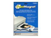 The Magnet Source PrintMagnet Inkjet Printable Magnetic Sheets letter size