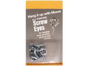 Moore Screw Eyes large pack of 6