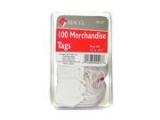 Maco Merchandise Tags 3 4 in. x 1 3 32 in. pack of 100
