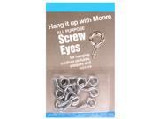 Moore Screw Eyes medium pack of 12