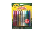Crayola Washable Glitter Glue bold set of 9