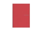 Fabriano EcoQua Notebooks staplebound blank raspberry 5.8 in. x 8.25 in.