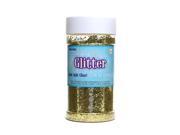 Advantus Corp Glitter gold 8 oz. shaker bottle [Pack of 3]