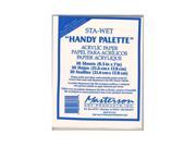 Masterson Sta Wet Handy Palette pack of 30 handy palette acrylic paper 8 1 2 in. x 7 in.