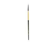 Dynasty Black Gold Series Synthetic Brushes Short Handle 3 0 round
