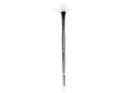 Silver Brush Silverwhite Series Synthetic Brushes Short Handle 4 fan