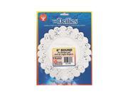 Hygloss Products Inc. Round Paper Lace Doilies 6 in. pack of 36