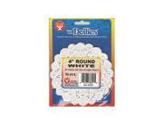 Hygloss Products Inc. Round Paper Lace Doilies 4 in. pack of 36