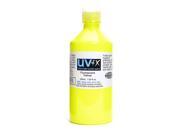 Jack Richeson UVFX Black Light Poster Paint fluorescent yellow 250 ml bottle