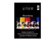 Bienfang Canvasette Paper Canvas 9 in. x 12 in. pad of 10 sheets