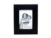 Malden International Designs Linear Black Wood Photo Frames 2 in. x 3 in.