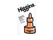 Higgins Color Drawing Inks orange Dye Based Non Waterproof 1 oz. [Pack of 4]