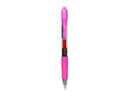 Pilot G 2 Retractable Gel Roller Pen pink fine [Pack of 12]