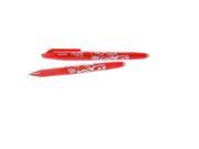 Pilot FriXion Ball Erasable Gel Pens red each 0.7 mm [Pack of 12]