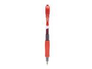 Pilot G 2 Retractable Gel Roller Pen red fine