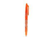 Pilot FriXion Ball Erasable Gel Pens orange each 0.7 mm [Pack of 12]