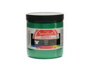 Speedball Art Products Fabric Screen Printing Ink green 8 oz.