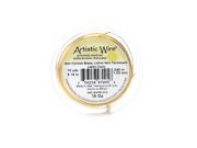 Artistic Wire Spools 20 ft. non tarnish brass 18 gauge [Pack of 4]