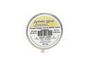 Artistic Wire Spools 30 yd. tinned copper 26 gauge [Pack of 4]