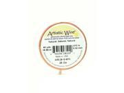 Artistic Wire Spools 40 yd. natural 28 gauge [Pack of 4]