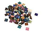 Mosaic Eye Publishing Vitreous Glass Mosaic Tiles Metallic Colors assorted 3 8 in. 1 6 lb. bag