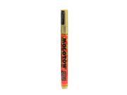 Molotow One4All Acrylic Paint Markers 2 mm metallic gold 228 [Pack of 6]