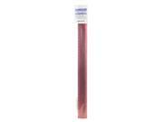 Alumicolor Colored Secretarial Rulers red