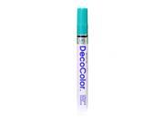 Marvy Uchida Decocolor Oil Based Paint Markers teal broad