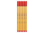 Stabilo Point 88 Pens red no. 40