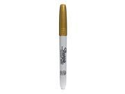 Sharpie Metallic Fine Point Permanent Markers gold each [Pack of 12]