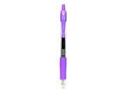 Pilot G 2 Retractable Gel Roller Pen purple extra fine [Pack of 12]