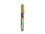 Marvy Uchida Decocolor Acrylic Paint Markers gold chisel tip [Pack of 6]