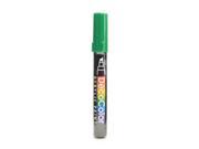 Marvy Uchida Decocolor Acrylic Paint Markers green chisel tip