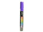 Marvy Uchida Decocolor Acrylic Paint Markers violet chisel tip [Pack of 6]