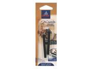 CONTE Crayons black 2B pack of 2