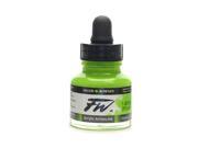 Daler Rowney FW Artists Ink light green 1 oz.