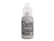 Ranger Stickles Glitter Glue silver 0.5 oz. bottle [Pack of 6]