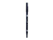 Tombow Dual End Brush Pen black [Pack of 12]