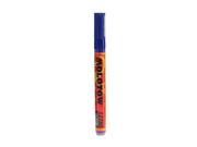 Molotow One4All Acrylic Paint Markers 2 mm true blue 204 [Pack of 6]