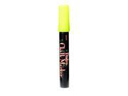 Marvy Uchida Bistro Chalk Markers fluorescent yellow broad point [Pack of 6]