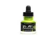 Daler Rowney Pearlescent Liquid Acrylic Colors genesis green